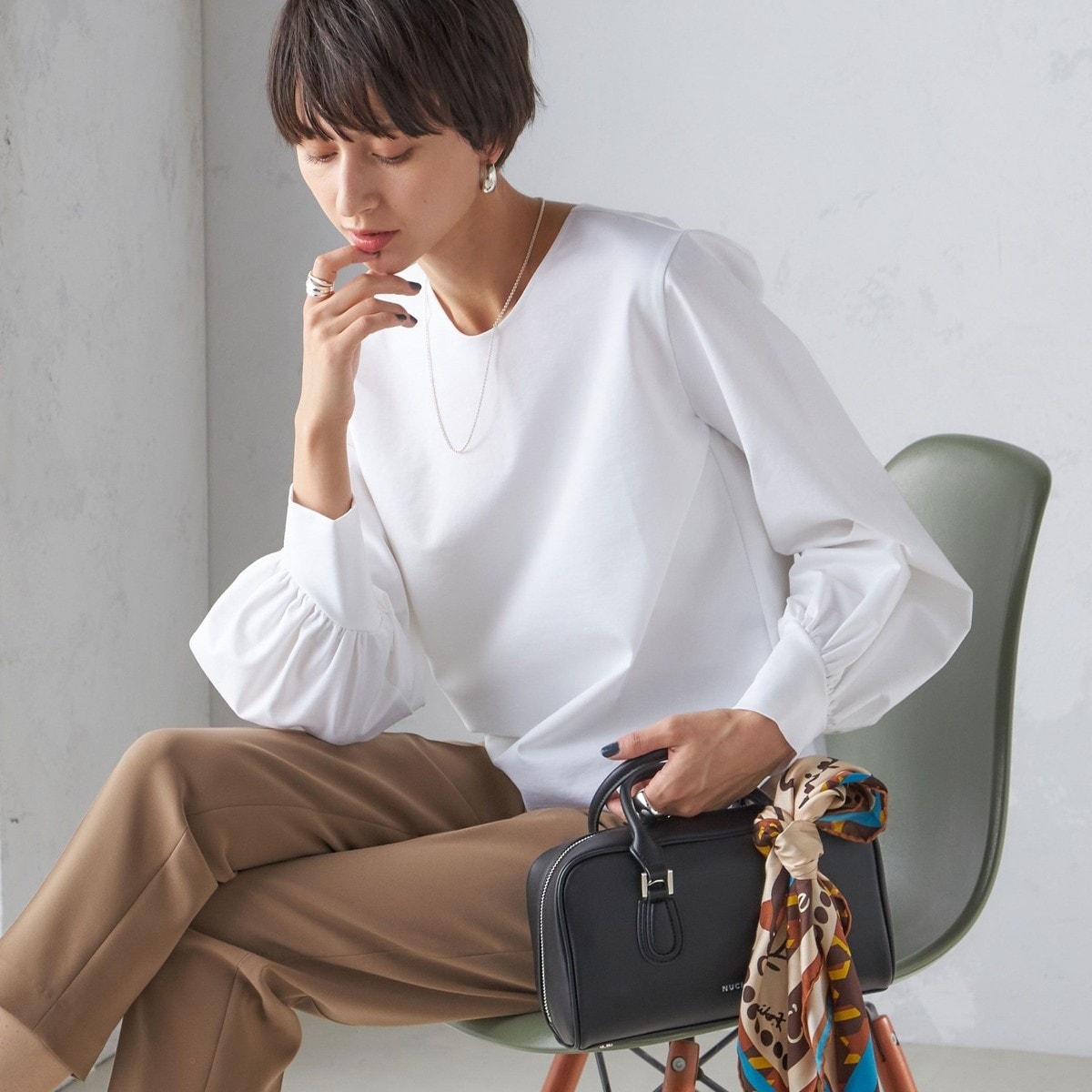 tシャツ Le minor/別注 プチコパン2wayプルオーバー レディース Le Minor tシャツ minor/別注 プチコパン2wayプルオーバー