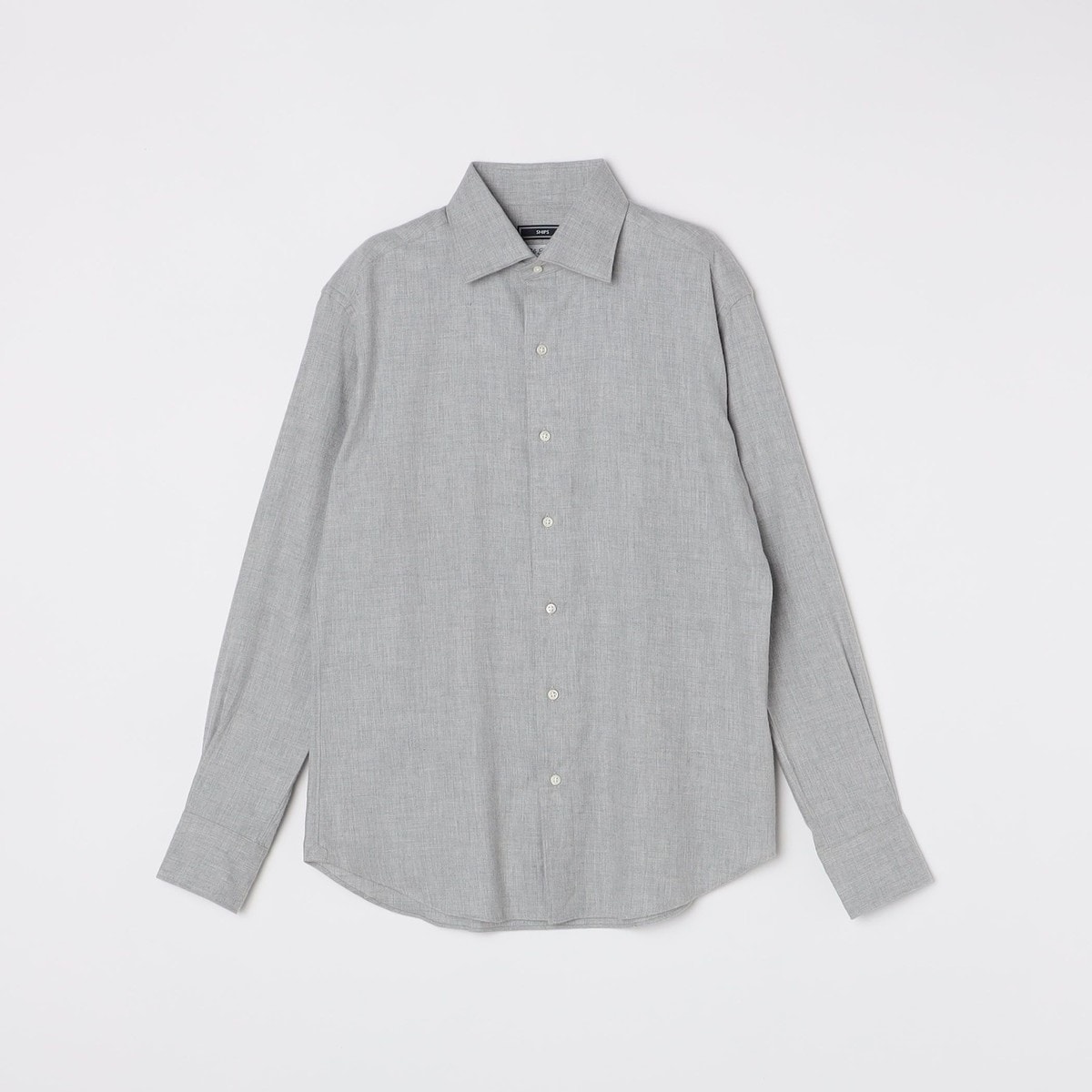 GUY ROVER：カラミ織り ワンピース セミワイドカラー シャツ