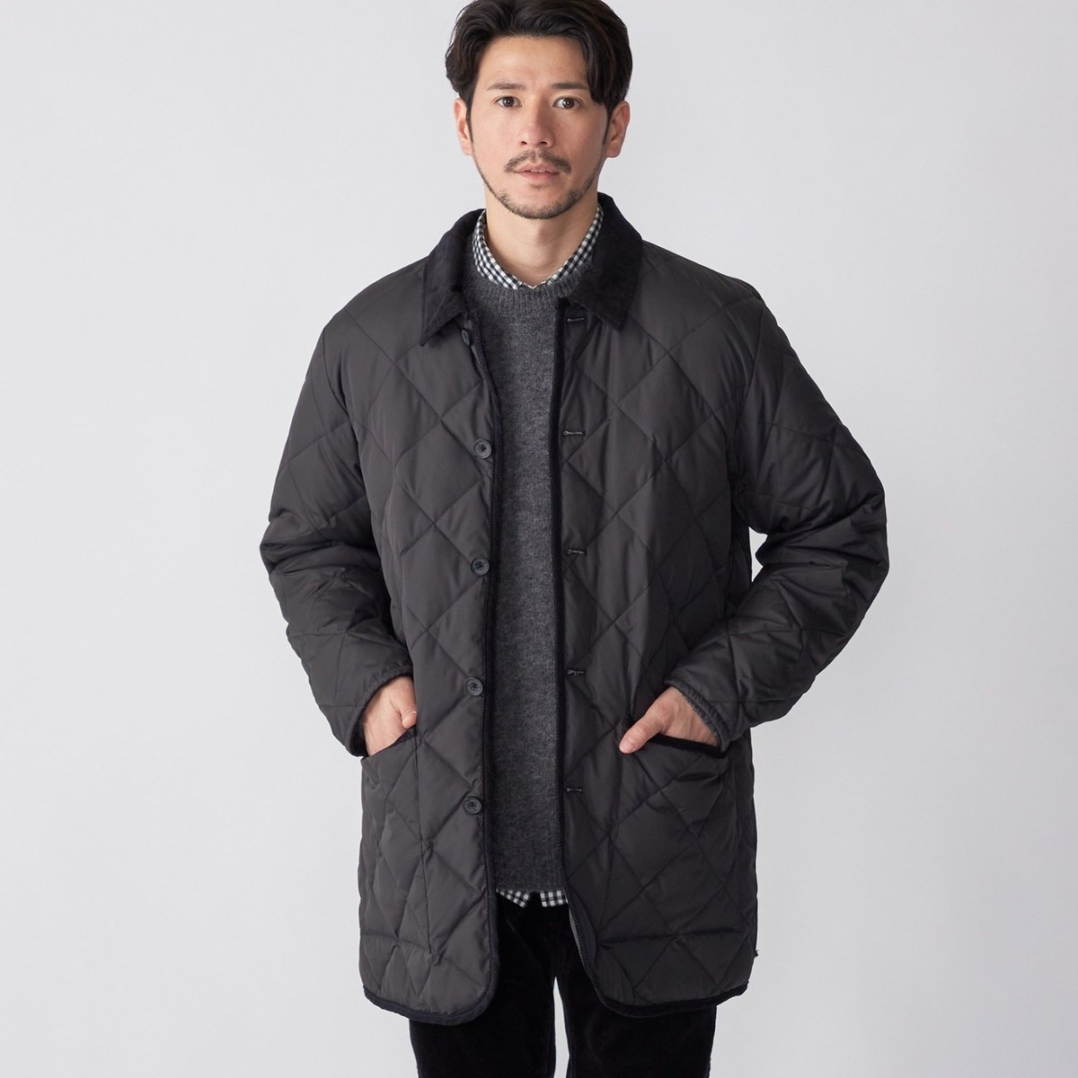 WEB限定/SHIPS別注】TAION:〈手洗い可能〉ダウン キルティング