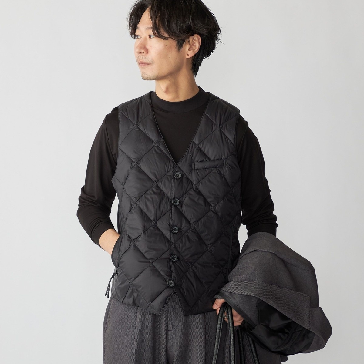 【2回使用】LAVENHAM ラベンハム リバーシブル ベスト シップス別注 2回使用】LAVENHAM ラベンハム リバーシブル ベスト シップス別注