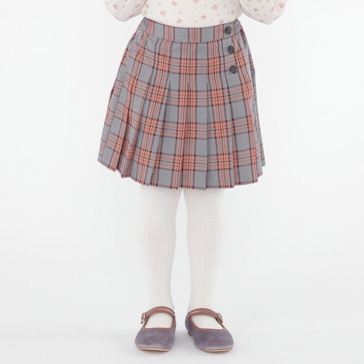 SHIPS KIDS:100~130cm / チェック プリーツ スカート SHIPS KIDS:100~130cm / チェック プリーツ スカート