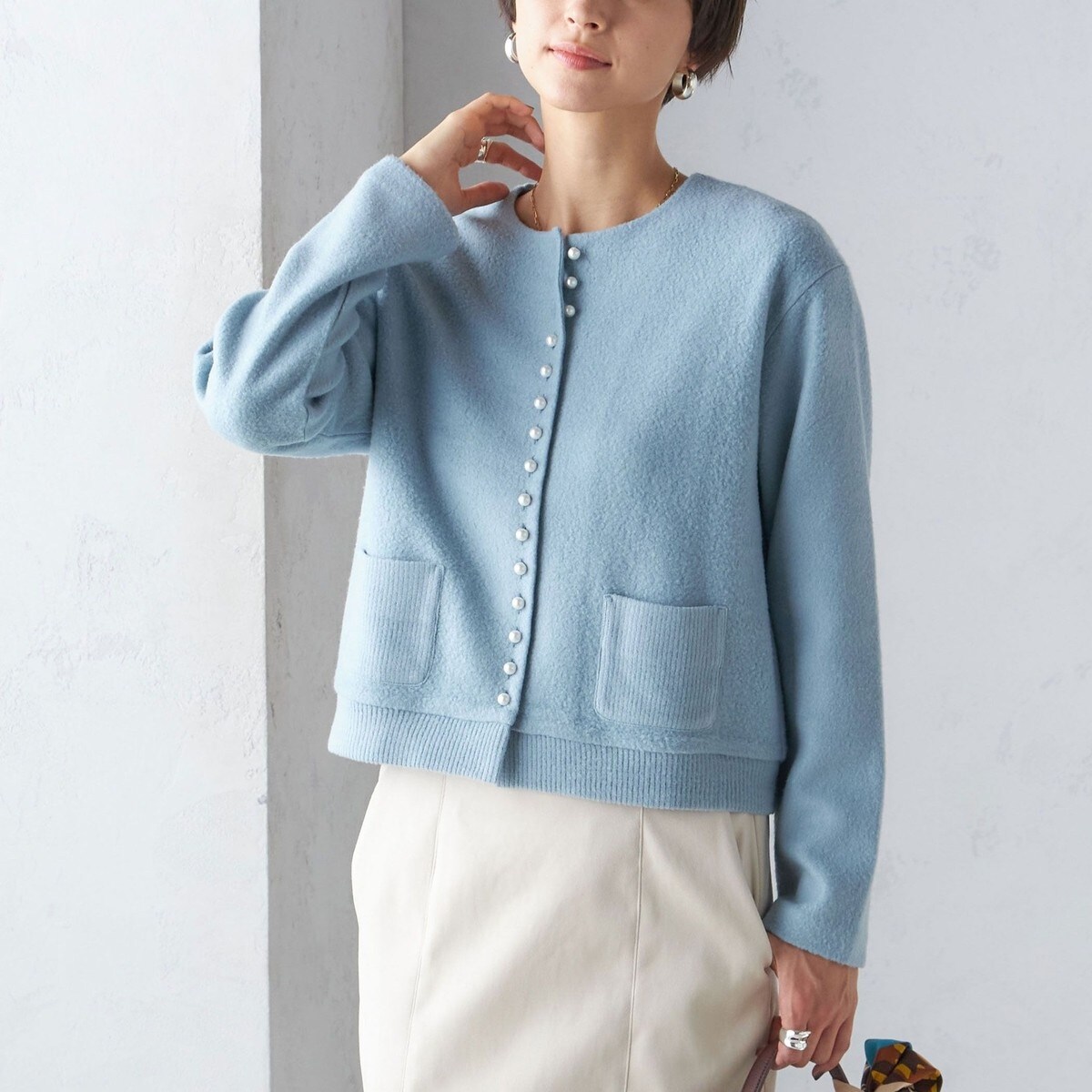 一部追加予約》【WEB限定】〈手洗い可能〉キルティング ジャカード