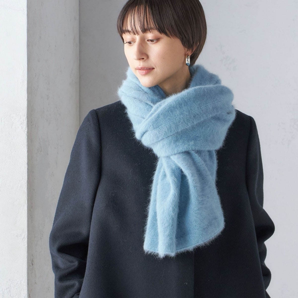 手洗い可能〉フォックス ニット ストール | シップス(SHIPS) | マルイ