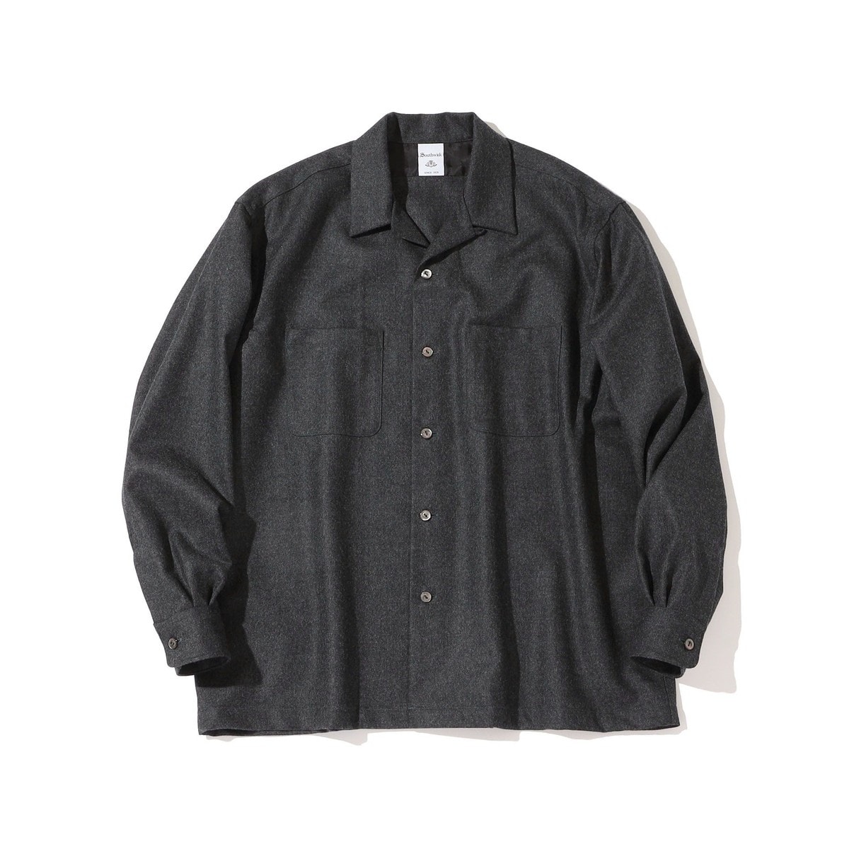 Southwick Gate Label: ウール ダブルポケット オーバーシャツ