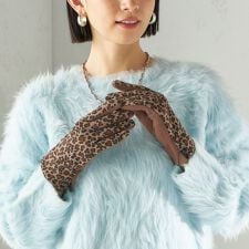 カシミヤ ミックス ジャージ グローブ