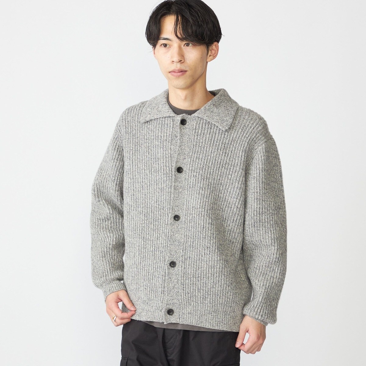 PENDLETON】別注シャギーニットカーディガン バックプリント