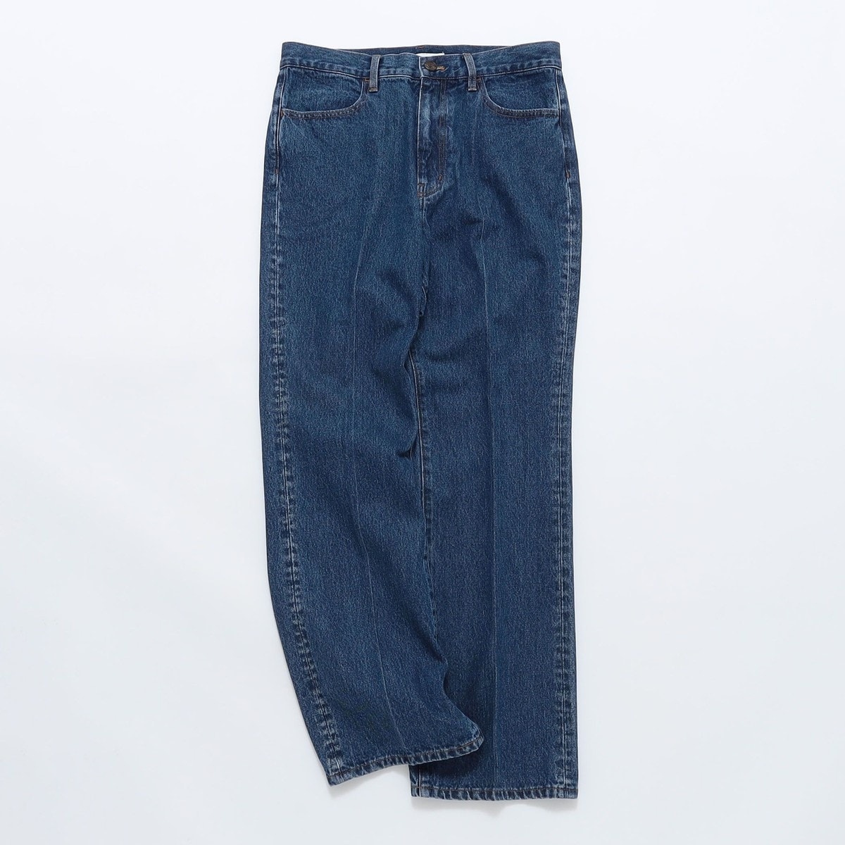 SHIPS: オイカワデニム セルビッチ 5ポケット デニム パンツ (ブラック