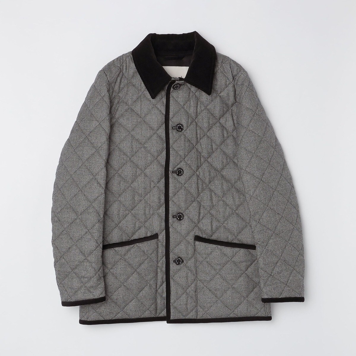 MACKINTOSH ハウンドトゥース柄 チェスターコート 38