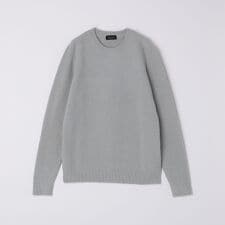 roberto collina: GIROCOLLO BOUCLE CREW NECK