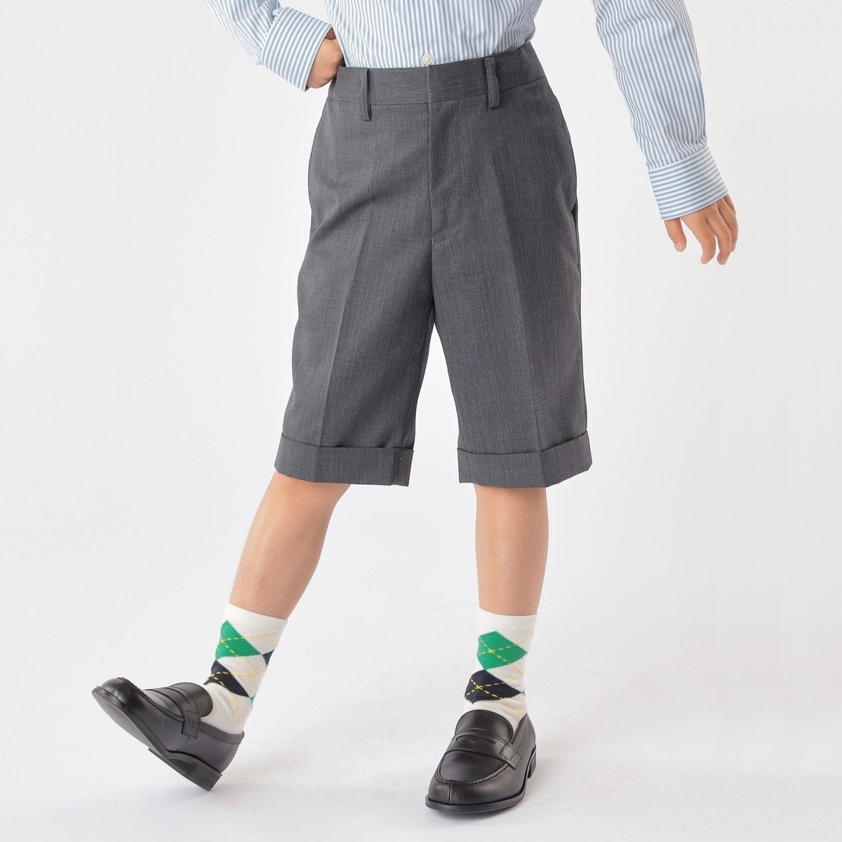 [�}���C]SHIPS KIDS:100�`130cm /�q����@�\�r�E�H�b�V���u�� �n�[�t �p���c/�V�b�v�X�iSHIPS�j �O���[