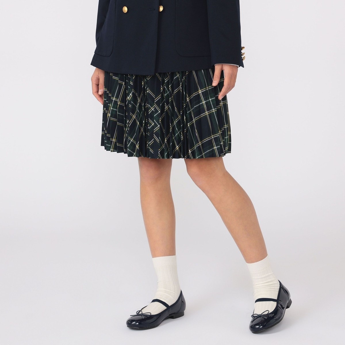 SHIPS KIDS:140~160cm / チェック プリーツ スカート SHIPS KIDS:140~160cm / チェック プリーツ スカート