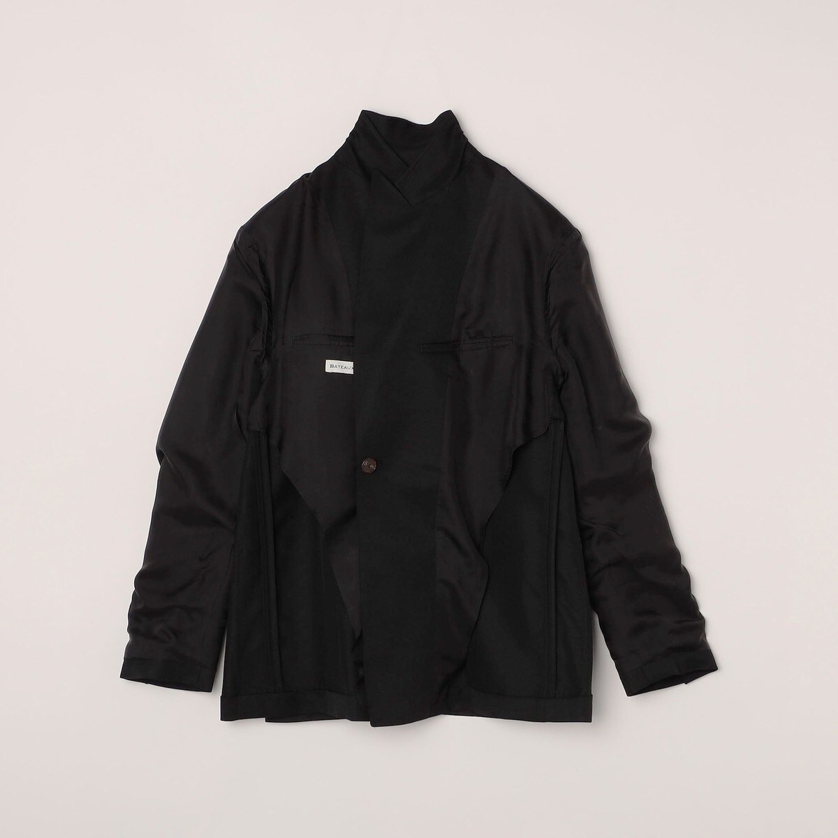 BATEAUX DE SHIPS: ウール/モヘヤ ダブルブレスト ジャケット