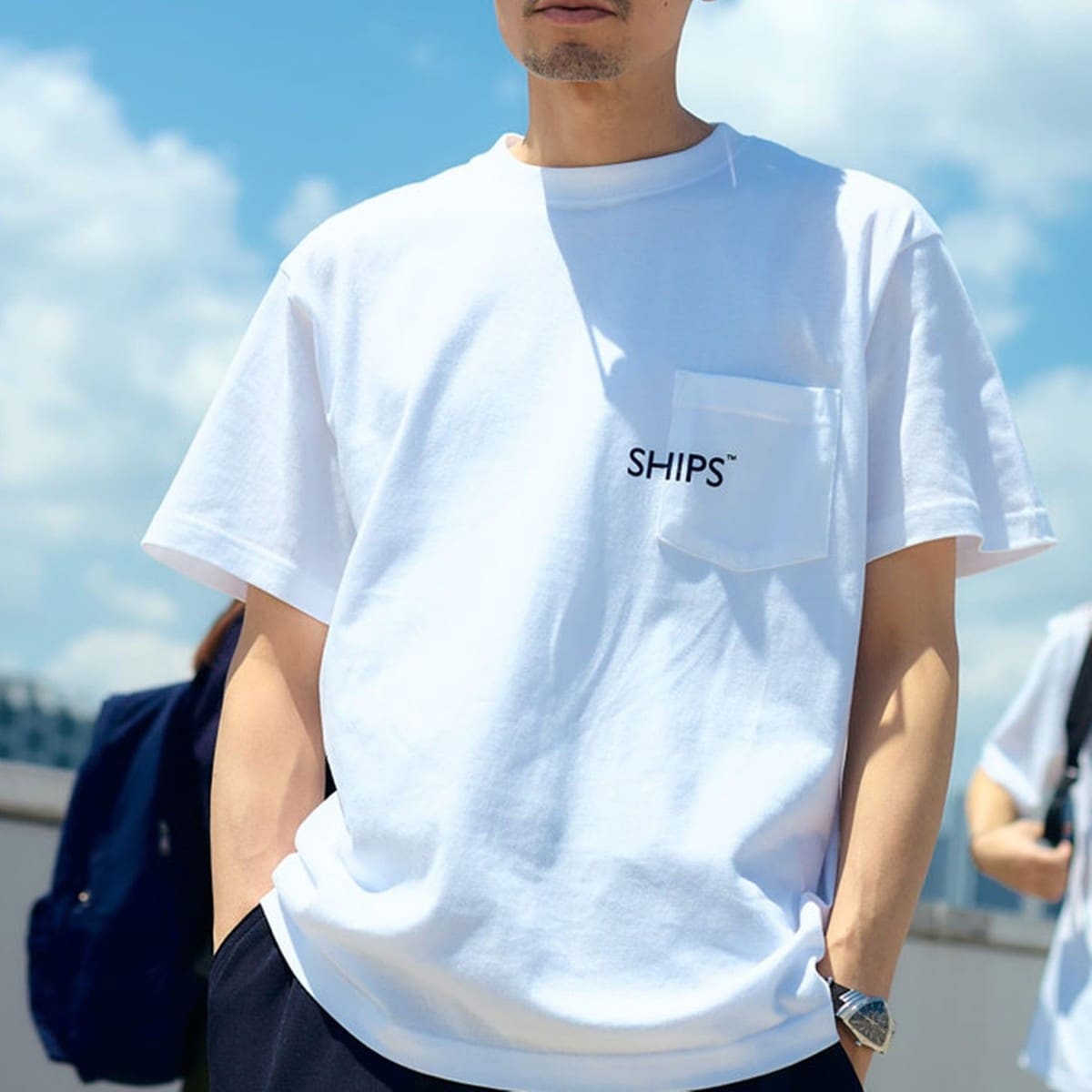 リンクスボーダー半袖Tシャツ | マッキントッシュ ロンドン