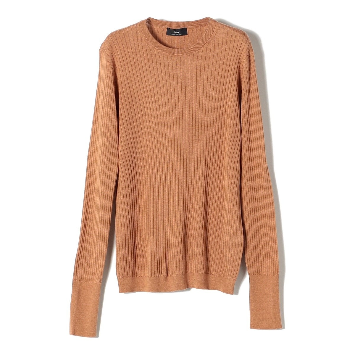 SHIPS Primary Navy Label:シルク カシミヤ プルオーバー 2 | シップス