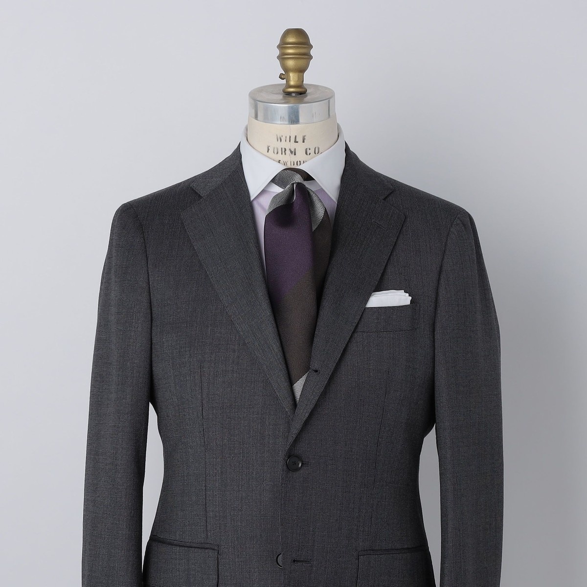 Salvatore Piccolo: ブロイダリー ストライプ ネクタイ | シップス