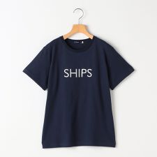 SHIPS KIDS:140～160cm / SHIPS ロゴ TEE