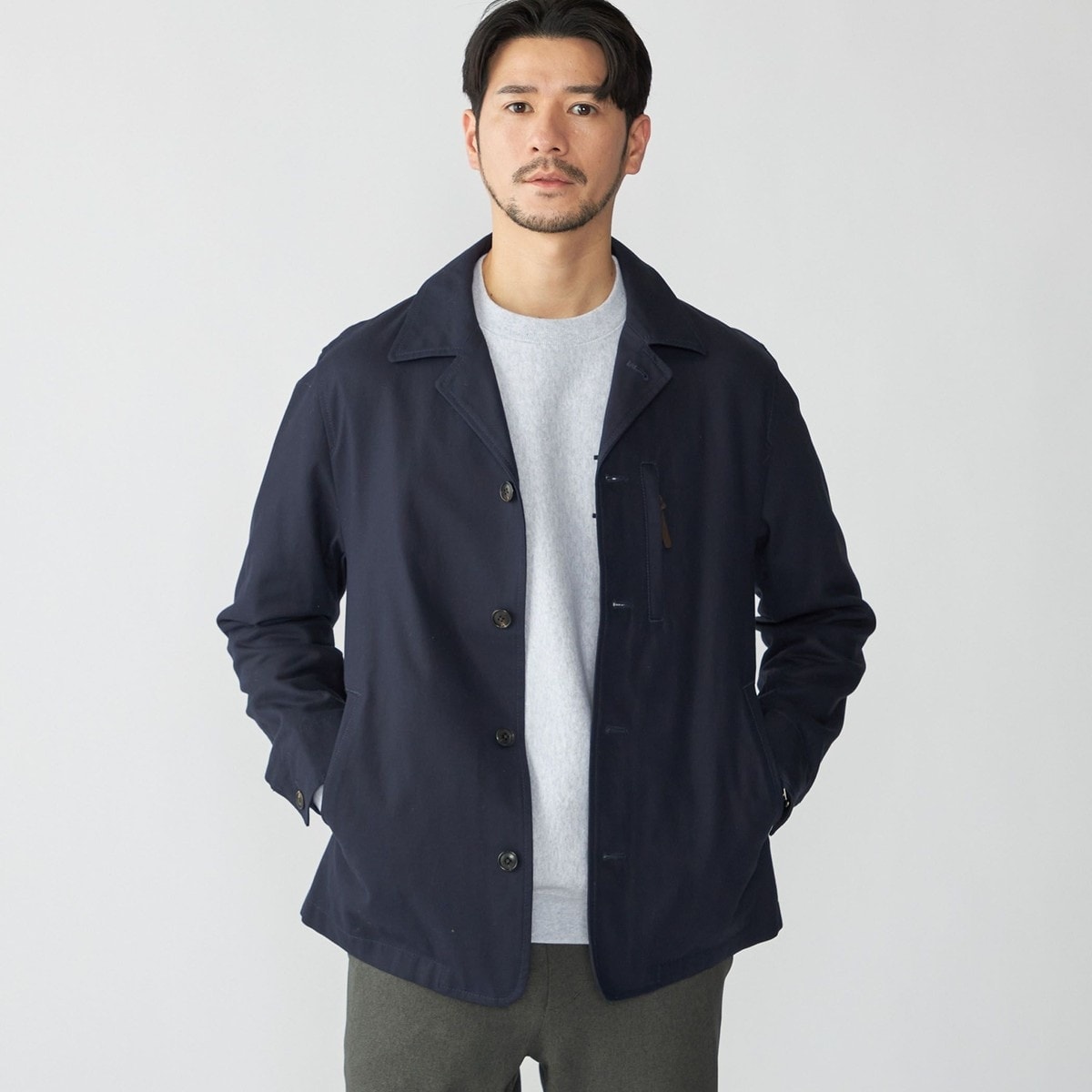 roberto collina： ウール ダブル ニット ジャケット