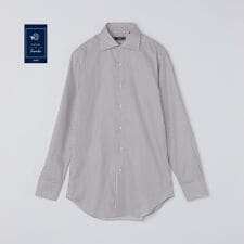 SHIPS:〈FUNCTION〉イージーアイロン  ロンドンストライプ ワイドカラー シャツ