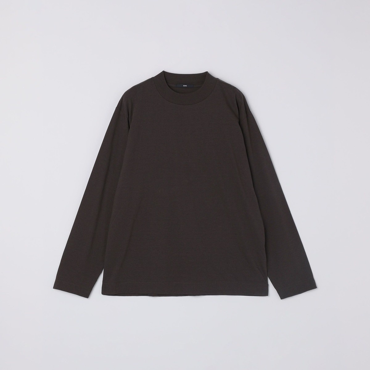 SHIPS: ALBINI モックネック ロングスリーブ Tシャツ | シップス(SHIPS