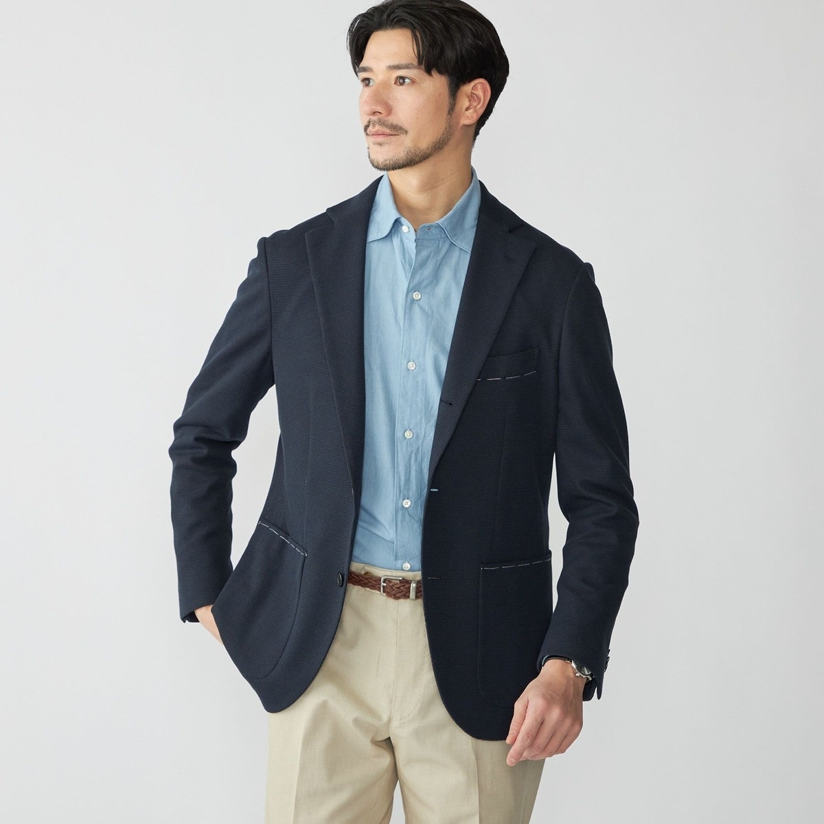 SHIPS: サーフニット ジャージー ジャケット