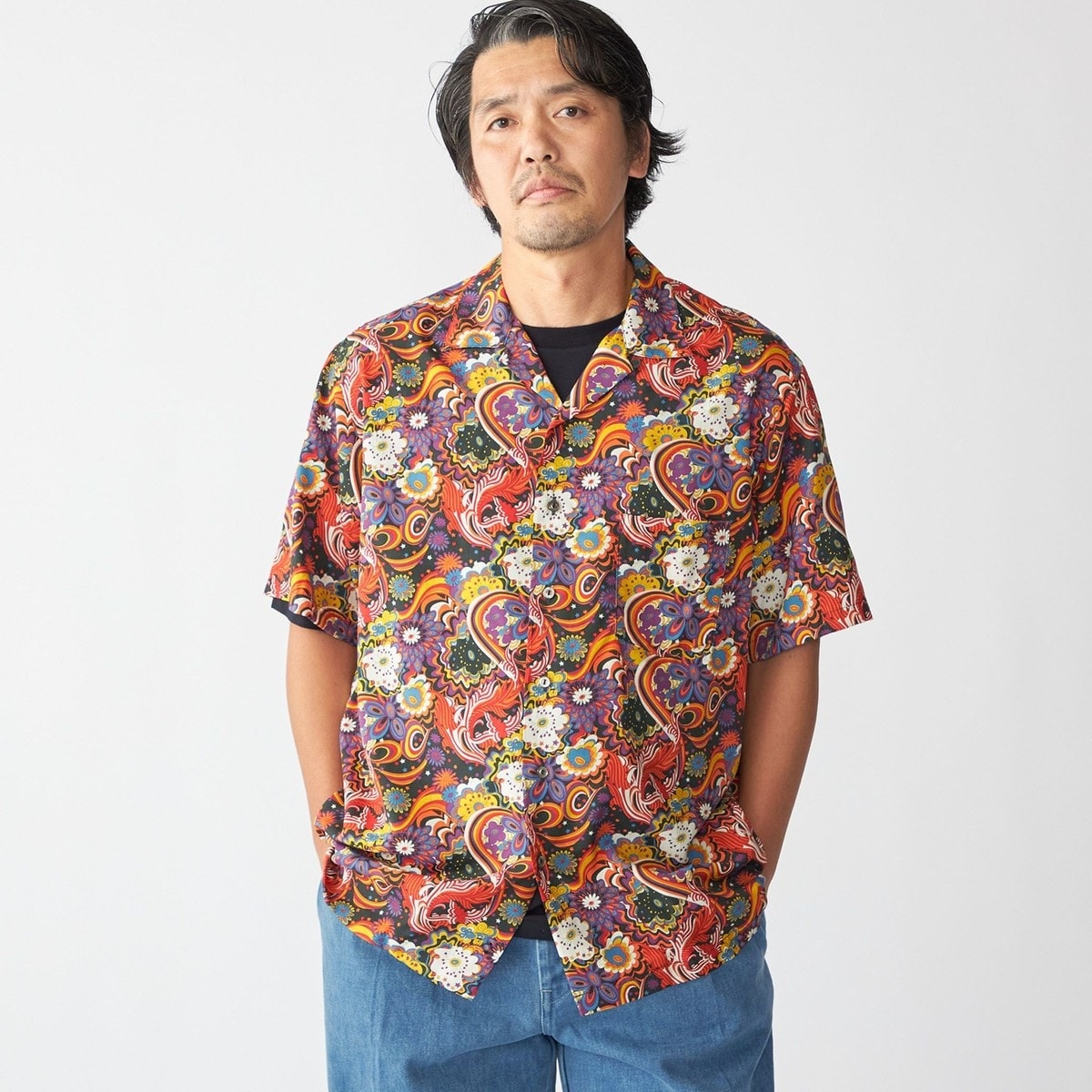 スキッパー 半袖 シャツ | 5351プール・オム(5351POUR LES HOMMES