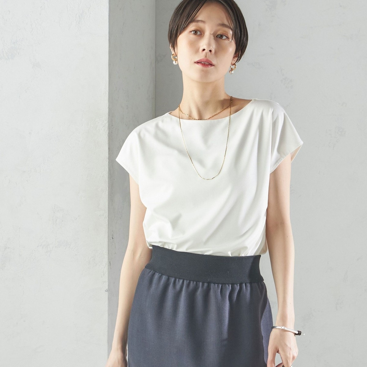 手洗い可能〉SORONA(R) クルーネック TEE | シップス(SHIPS