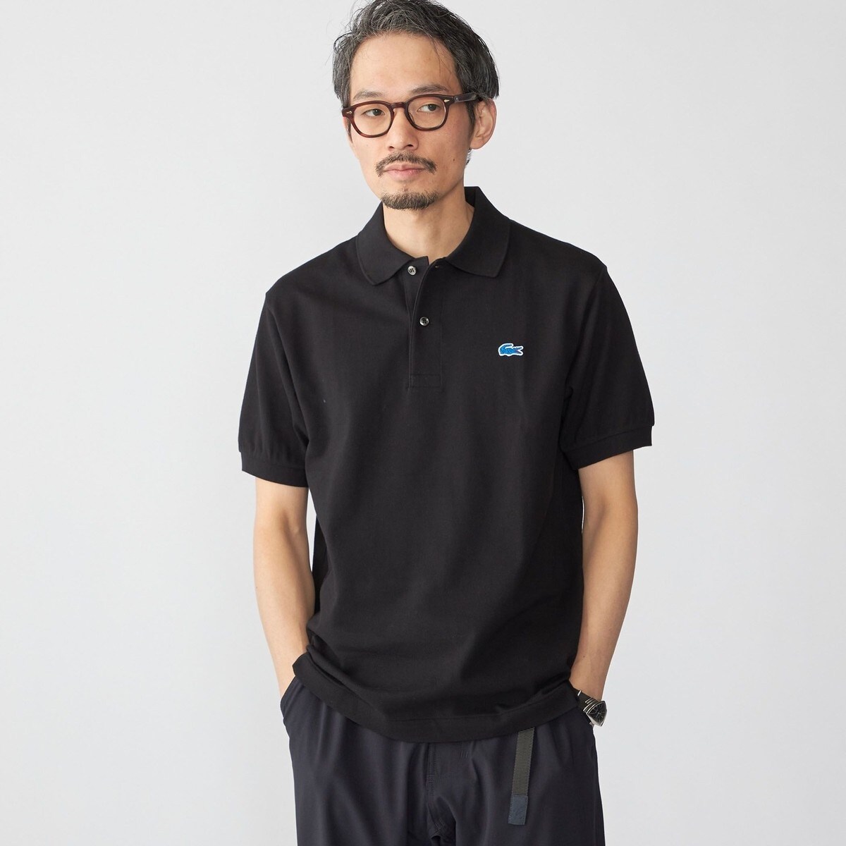 【SHIPS別注】LACOSTE: NEW 70's ドロップテイル ポロシャツ SHIPS別注】LACOSTE: NEW 70's ドロップテイル ポロシャツ