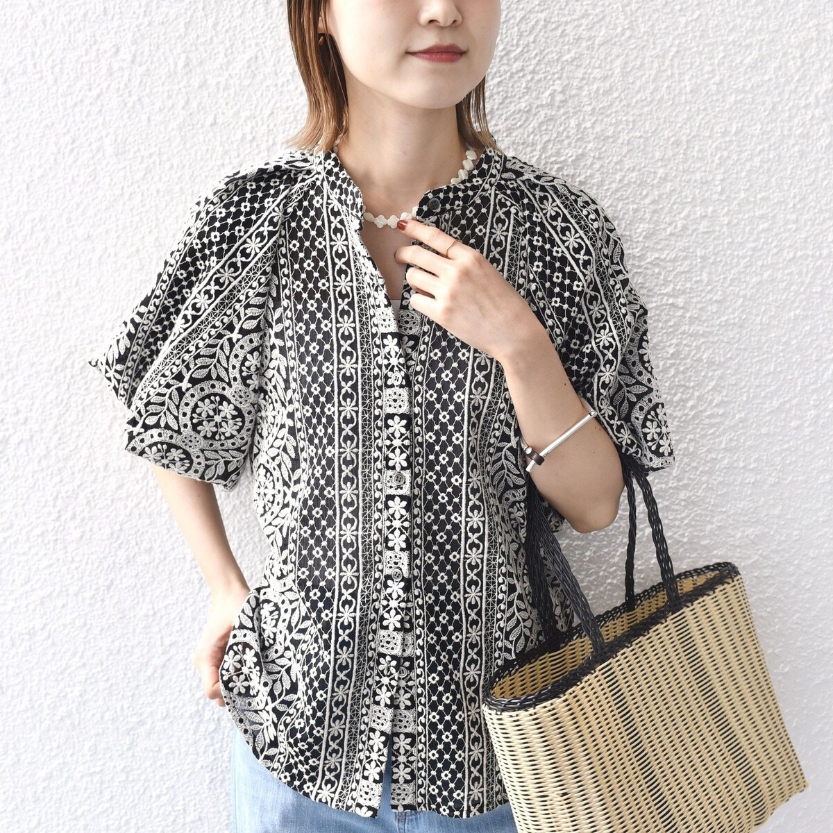 洗濯機可能〉レース バルーン 袖 ブラウス | シップス(SHIPS) | マルイ