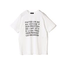 SHIPS Primary Navy Label:ロゴ TEE