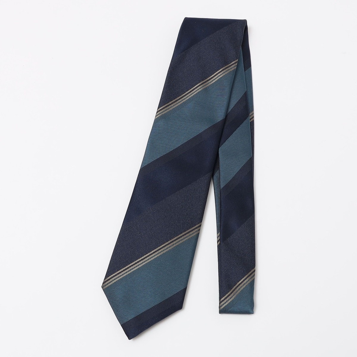 MARCEL LASSANCE: SILK/COTTON KOMON NARROW TIE | シップス