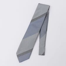 SHIPS: ヴィンテージ アーカイブ シルク ワイド ストライプ ネクタイ