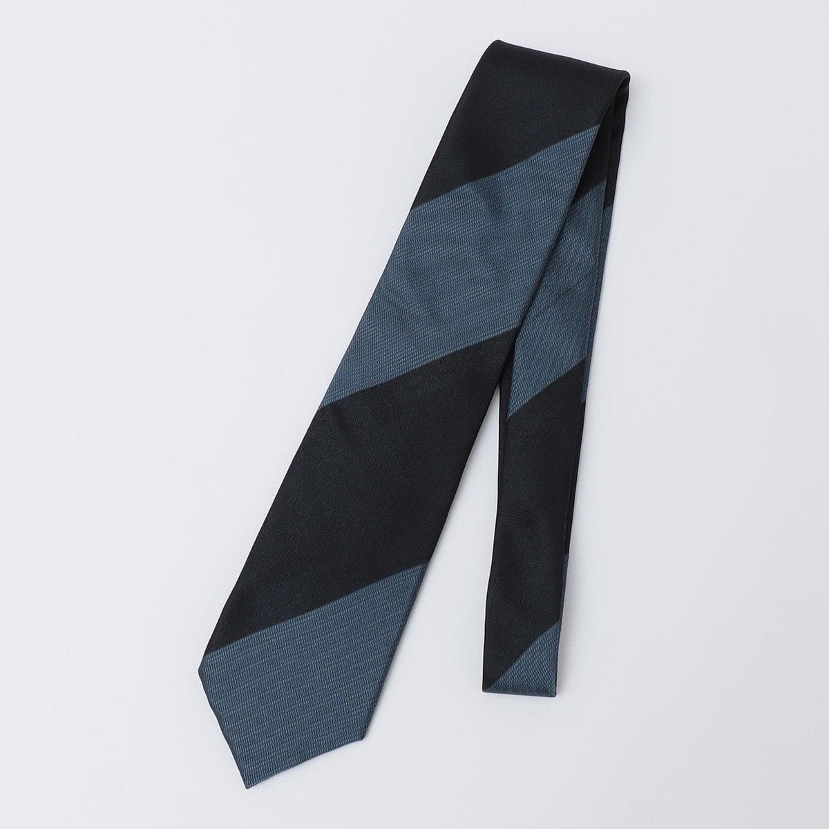 SHIPS: ヴィンテージ アーカイブ シルク スナゴ ストライプ ネクタイ