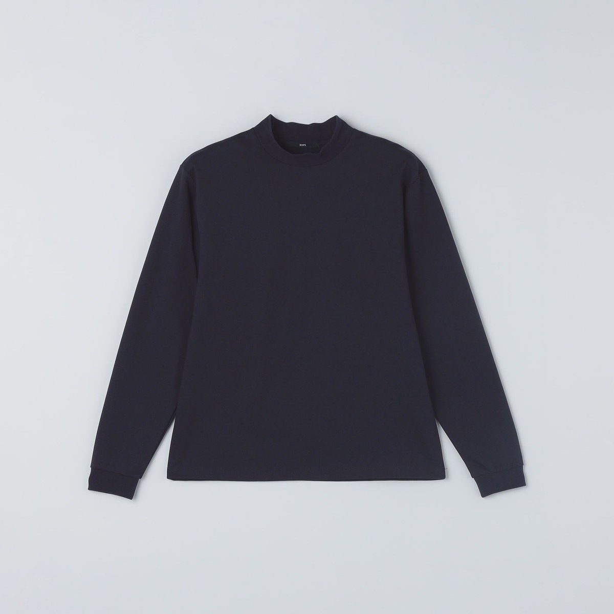 SHIPS: ALBINI モックネック ロングスリーブ Tシャツ | シップス(SHIPS
