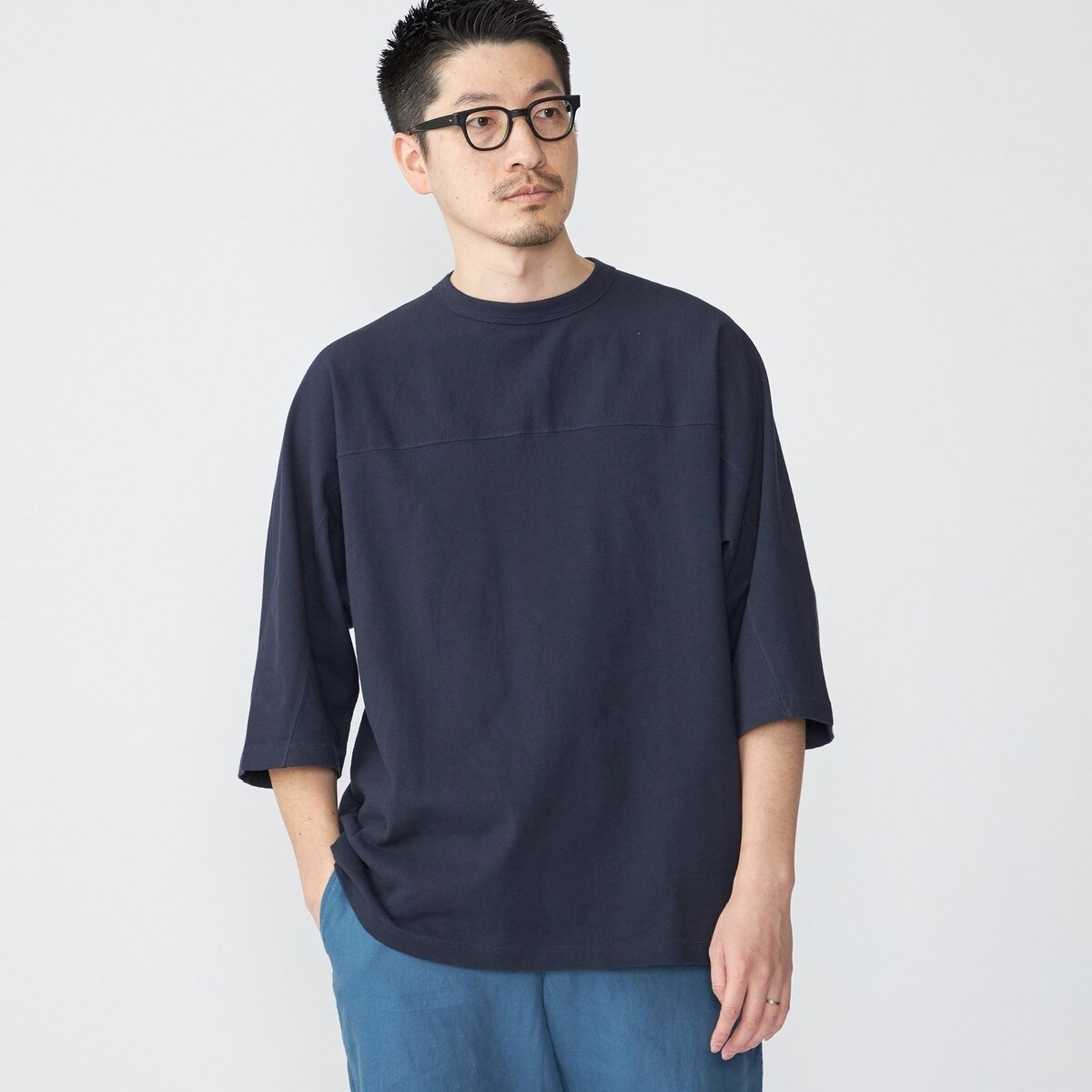 SEEK シーク【プレミアムラインDRYFEEL】 ボートネックTシャツL2枚 SEEKプレミアムライン】ボートネックTシャツ（汗じみ防止/抗菌