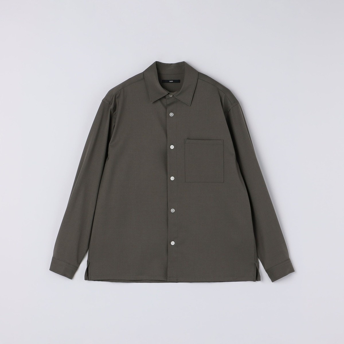 SHIPS: エアー サッカー リラックス バンドカラー シャツ | シップス