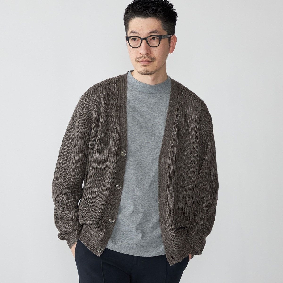 Championリバースウィーブクルーネック カーディガン SHIPS any別注】Champion: リバースウィーブ(R) クルーネック