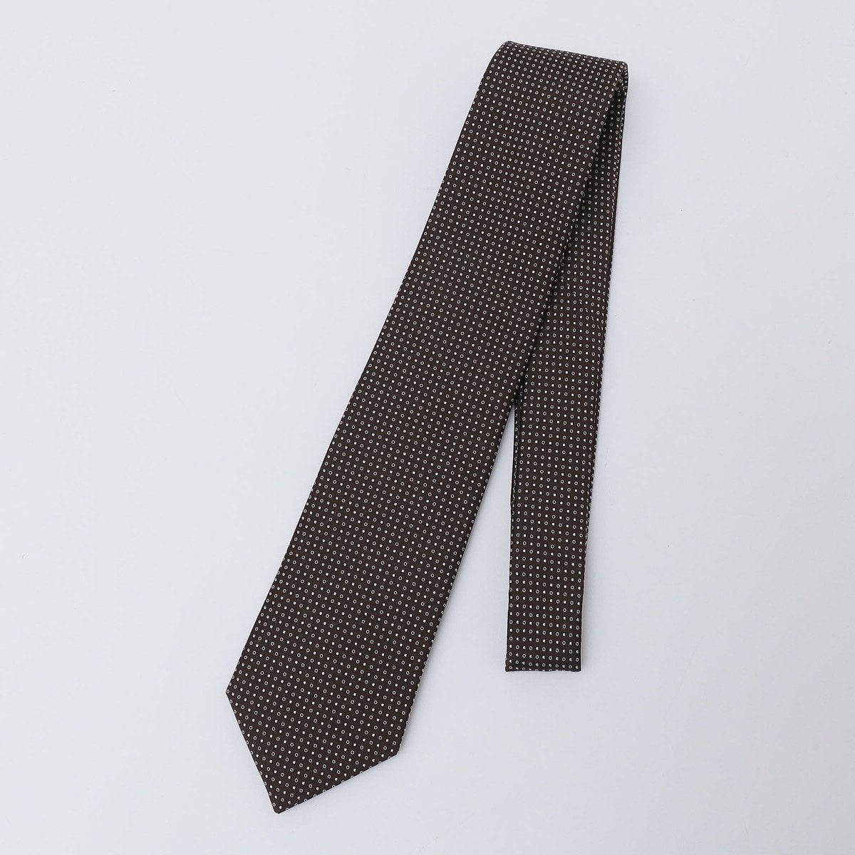 MARCEL LASSANCE: SILK/COTTON KOMON NARROW TIE | シップス