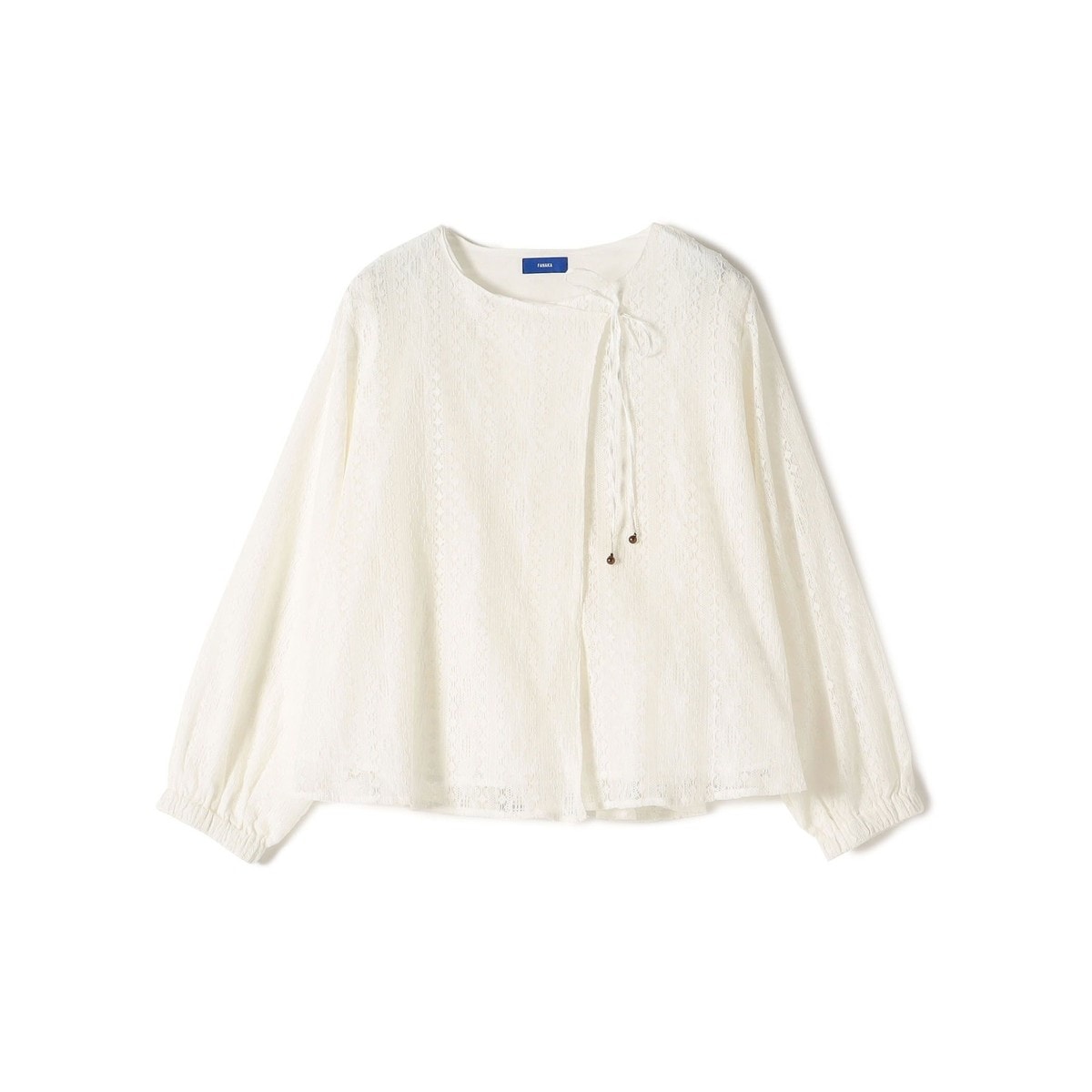 シップス（SHIPS）/Fanaka:〈手洗い可能〉ストライプ レース 羽織 Fanaka:〈手洗い可能〉ストライプ レース 羽織 | シップス(SHIPS