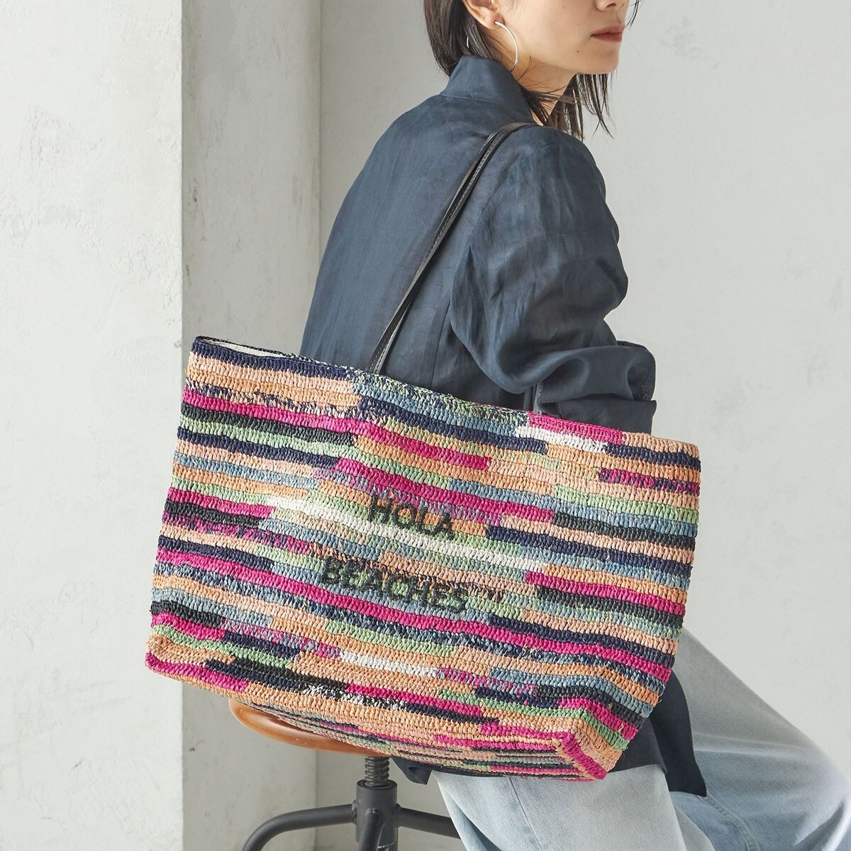 【A4サイズ対応】T-JARDIN BASKET かごバッグ A4サイズ対応】T-JARDIN BASKET かごバッグ / TOCCA