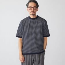 シップス(SHIPS)のSHIPS:〈洗濯機可能〉18ゲージ ポリエステル ライト リラックス Tシャツ