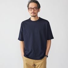 シップス(SHIPS)のSHIPS:〈洗濯機可能〉18ゲージ ポリエステル ライト リラックス Tシャツ
