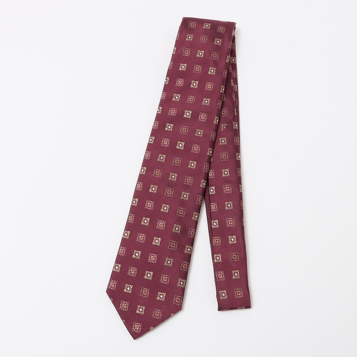 MARCEL LASSANCE: SILK/COTTON KOMON NARROW TIE | シップス