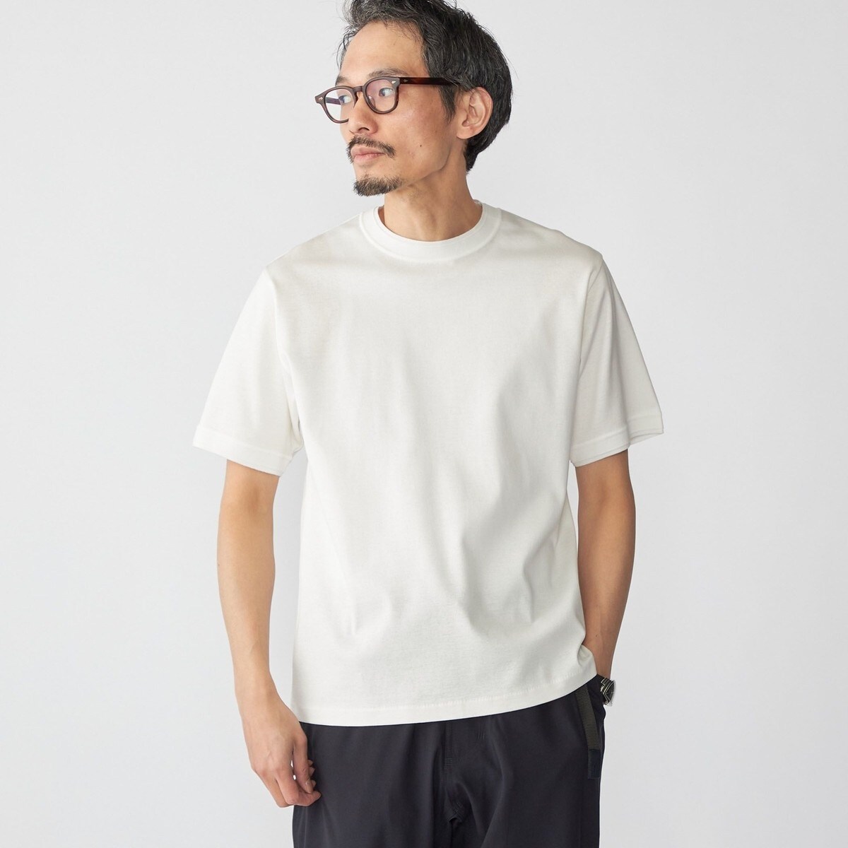 SHIPS: Herdmans リネン 2WAY プルオーバー Tシャツ SHIPS tシャツ SHIPS: Herdmans リネン 2WAY プルオーバー T