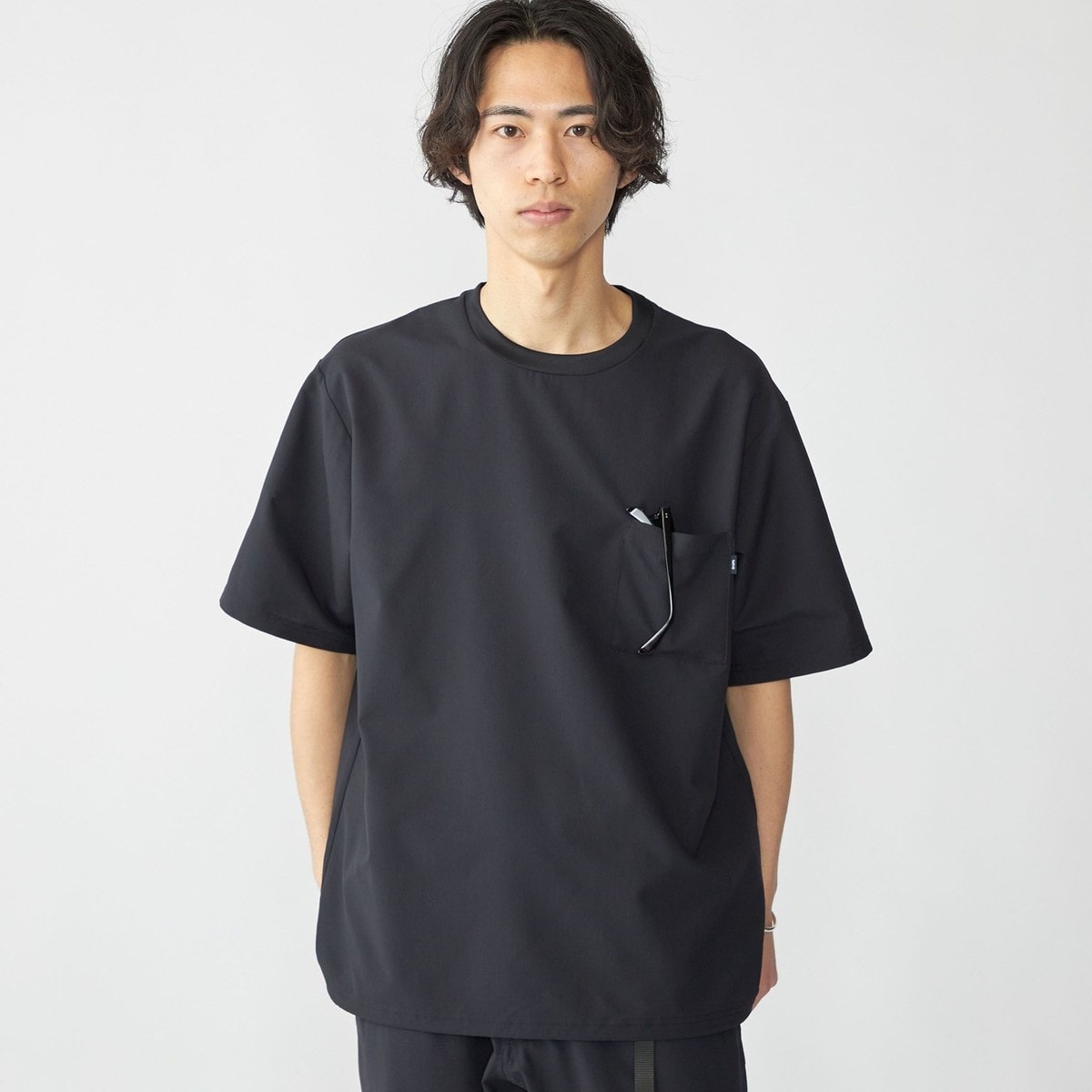 SHIPS別注】FRED PERRY: SOLOTEX(R) 鹿の子 ワンポイント ロゴ T