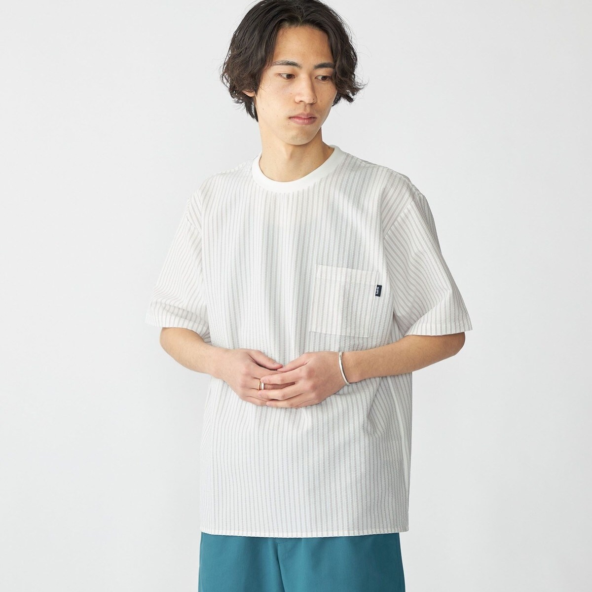SHIPS: COOLMAX(R) ウール Tシャツ SHIPS tシャツ SHIPS: COOLMAX(R) ウール Tシャツ メンズ