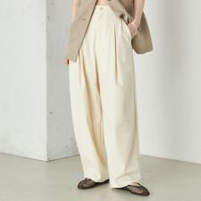 シップス(SHIPS)のWai＋:〈手洗い可能〉2タック スラックス