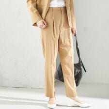 〈手洗い可能〉FUNCTIONAL テーパード パンツ（セットアップ対応）