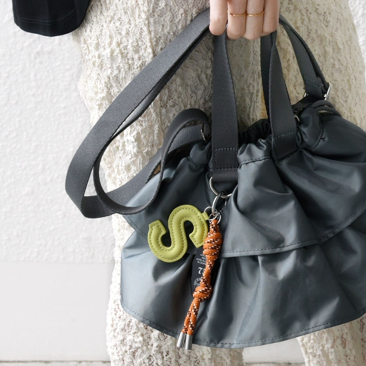 WEB限定】 柄 ワイド テープ ショルダー 2WAY バッグ | シップス