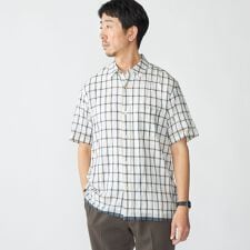 SHIPS: インディア レギュラーカラー ショートスリーブ シャツ