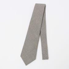 SHIPS: ウール ピンヘッド ソリッド ネクタイ